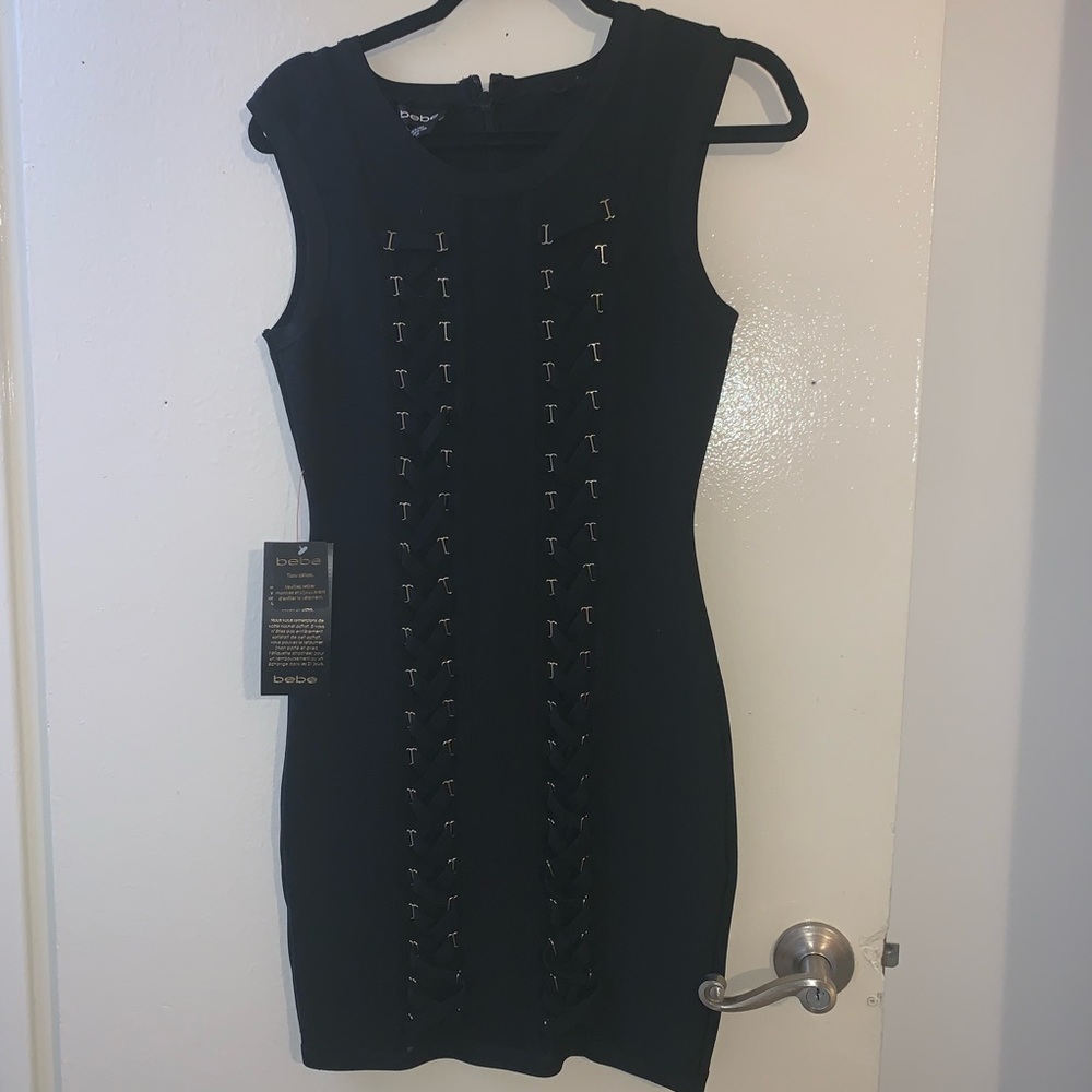 Black Bebe dress